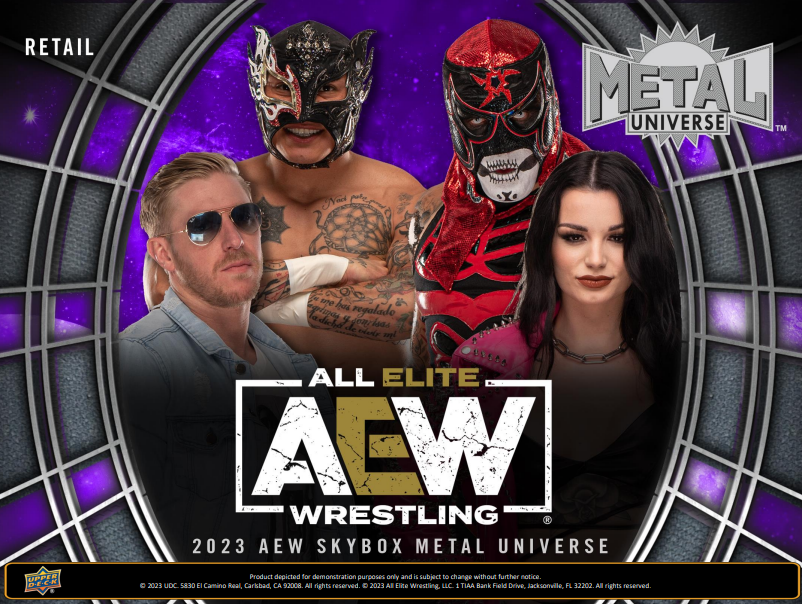 2023 Upper Deck AEW Skybox Metal Universe Blaster Box PRE ORDER