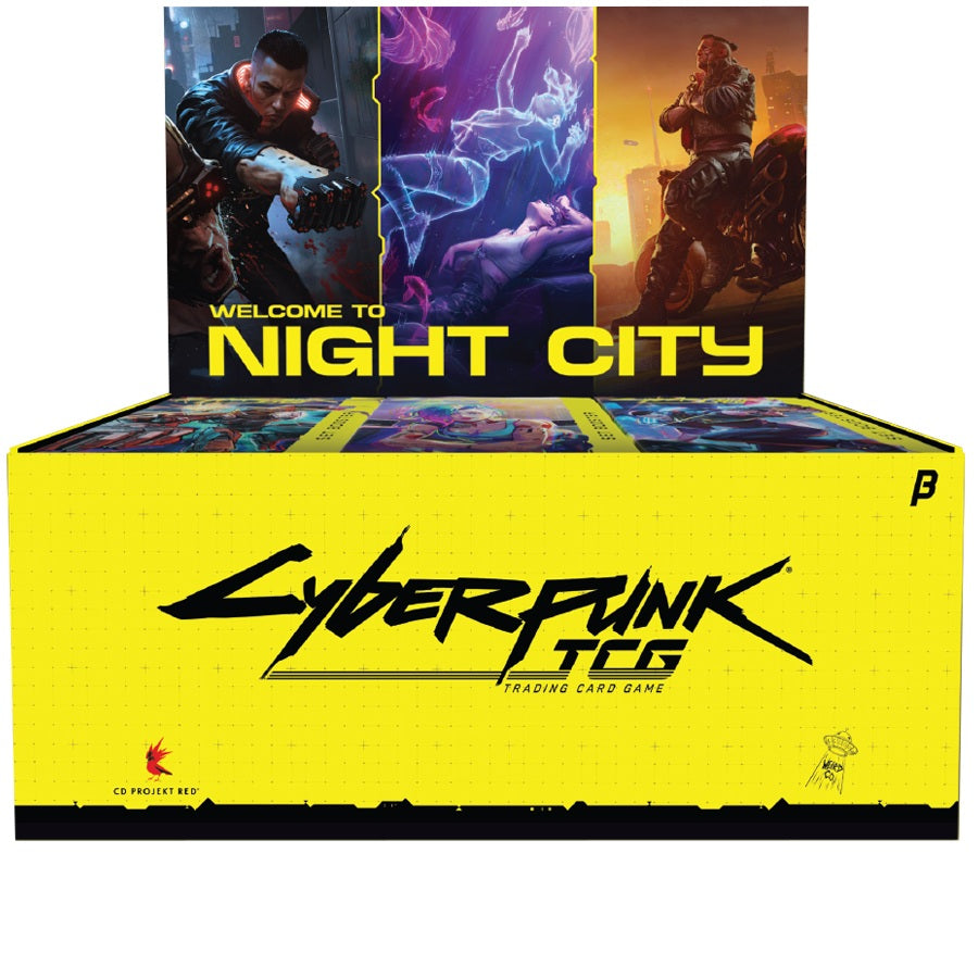 Cyberpunk TCG: Welcome to Night City - Beta Booster Box/Case PRE ORDER